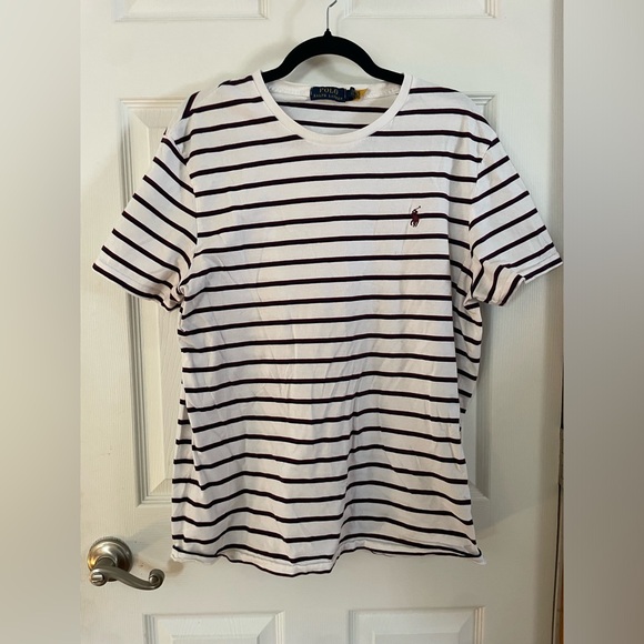 Ralph Lauren Other - Ralph Lauren Men's Butgandy, Black and White Striped Tee Large